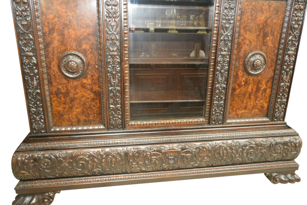 German Bookcase 105x22x75h