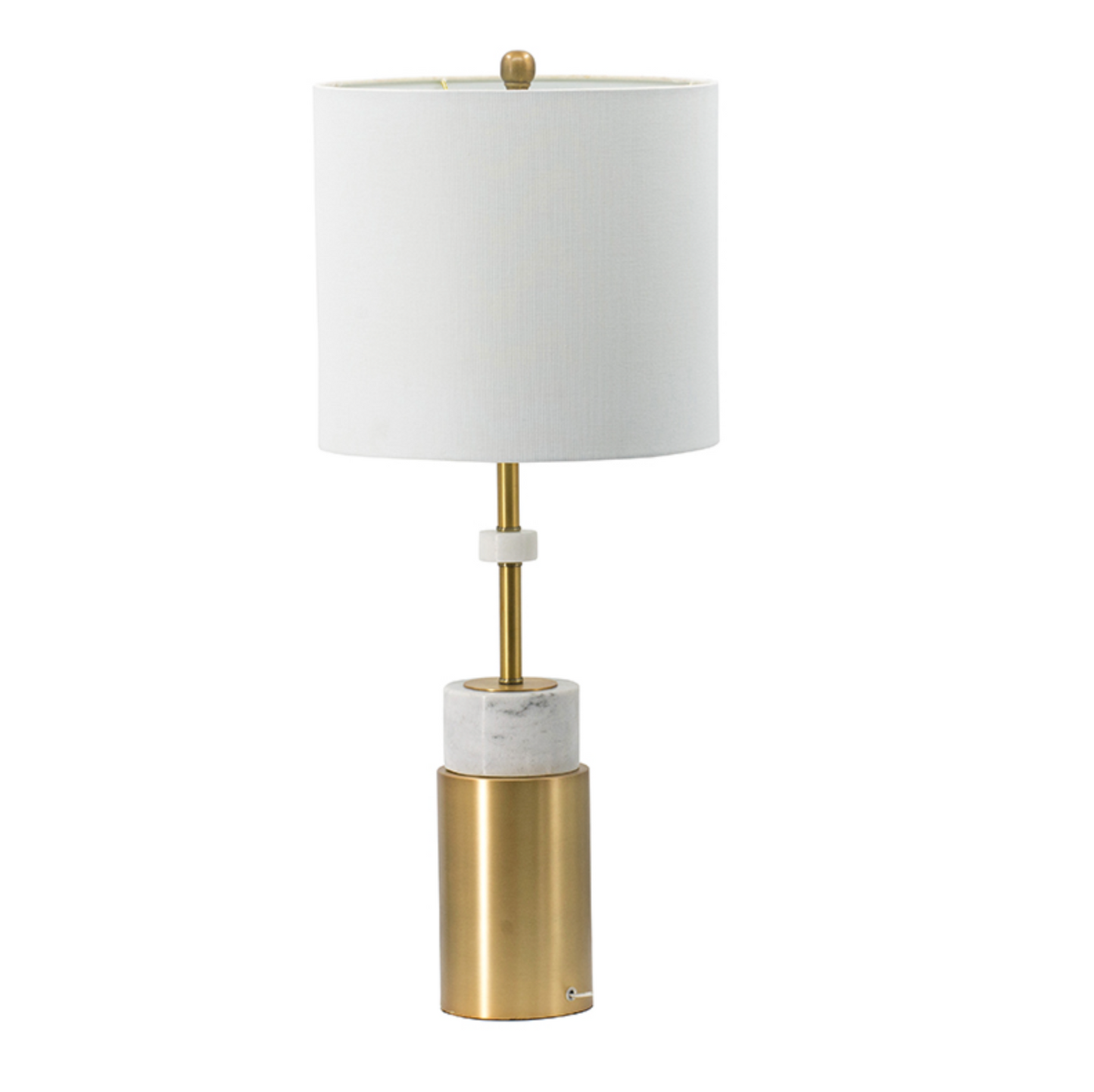 Marble Buffet Lamp 30"h