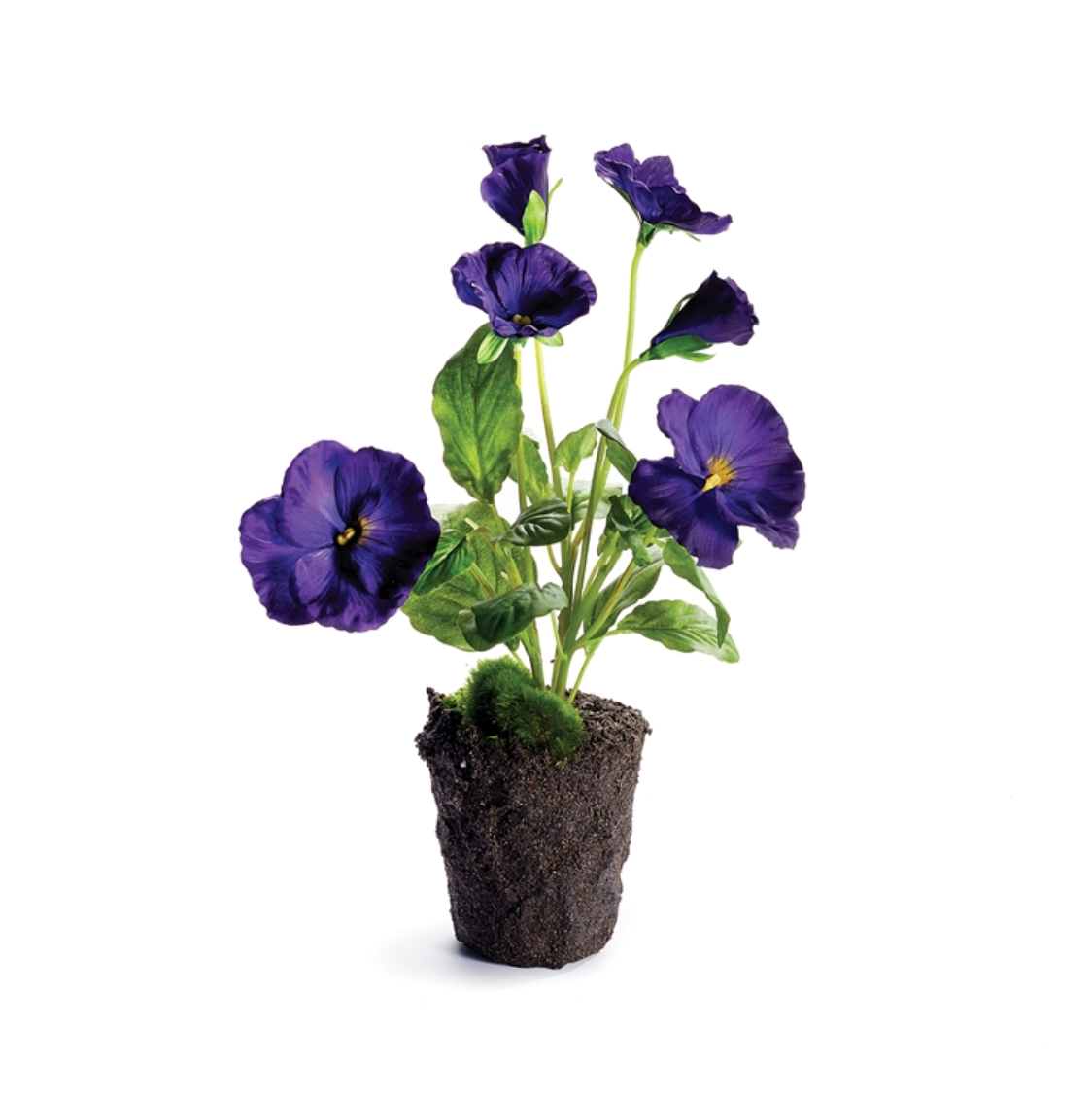 Pansy Drop-In 11.5" Purple