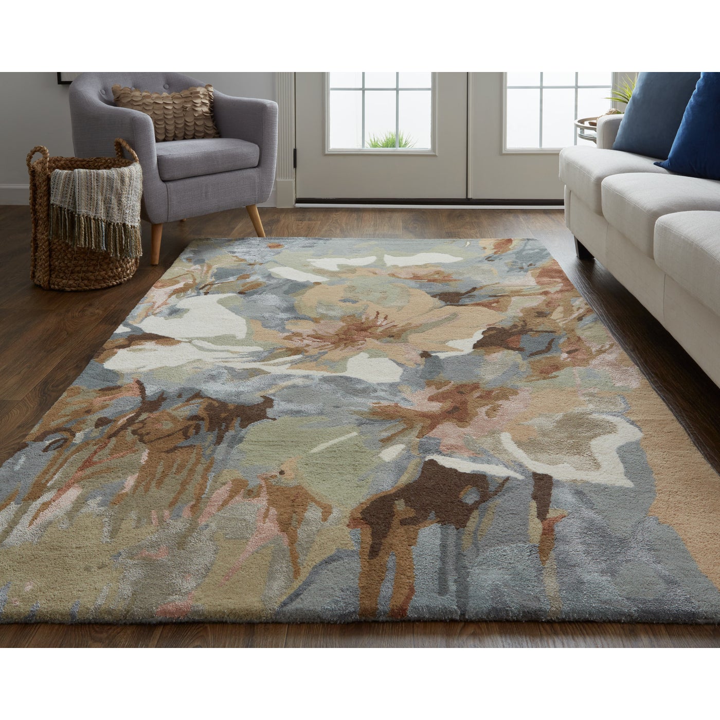 Dafney Rug Beige-Multi 5x8
