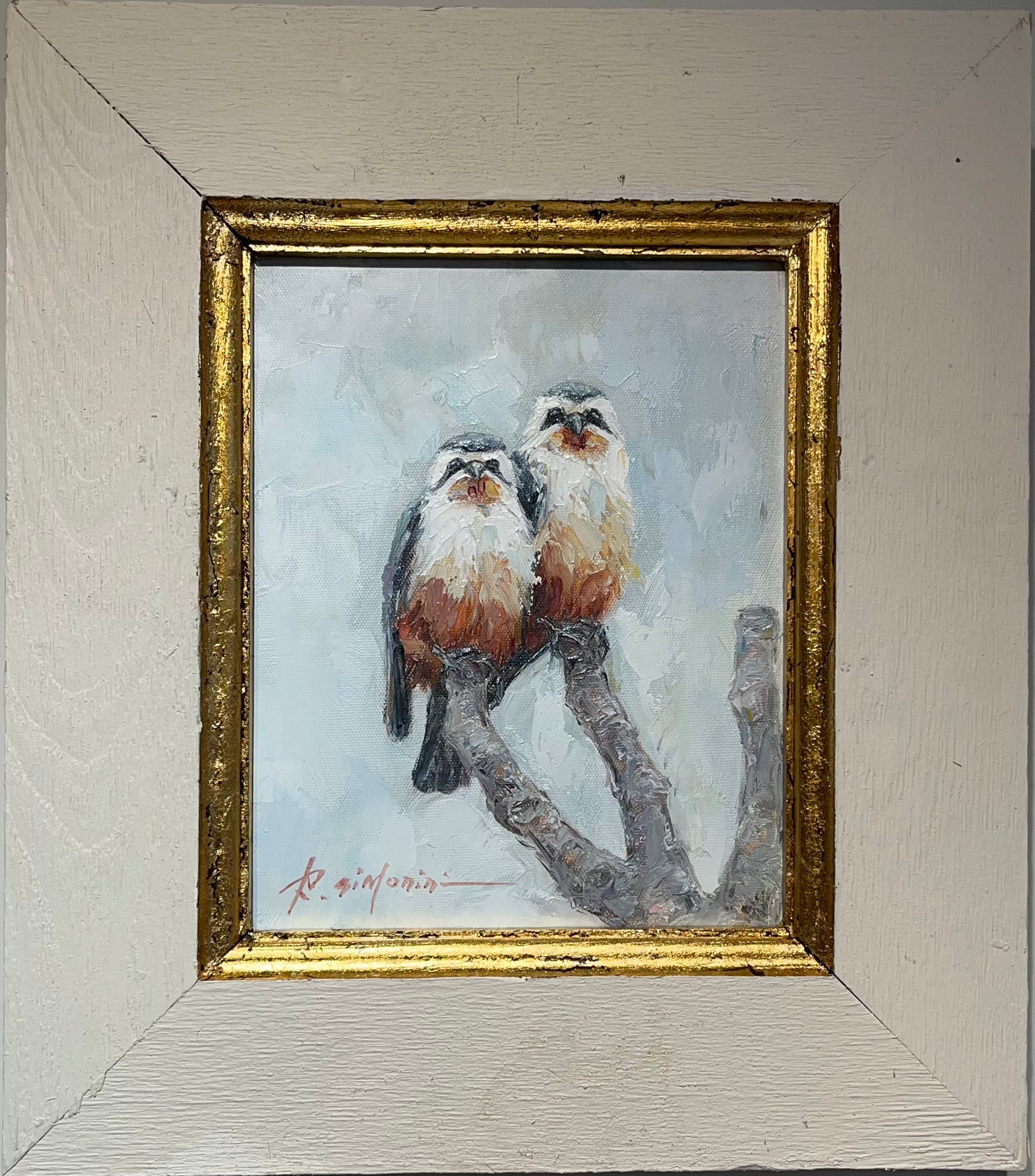 2 Juncos ORIG Oil 14x16
