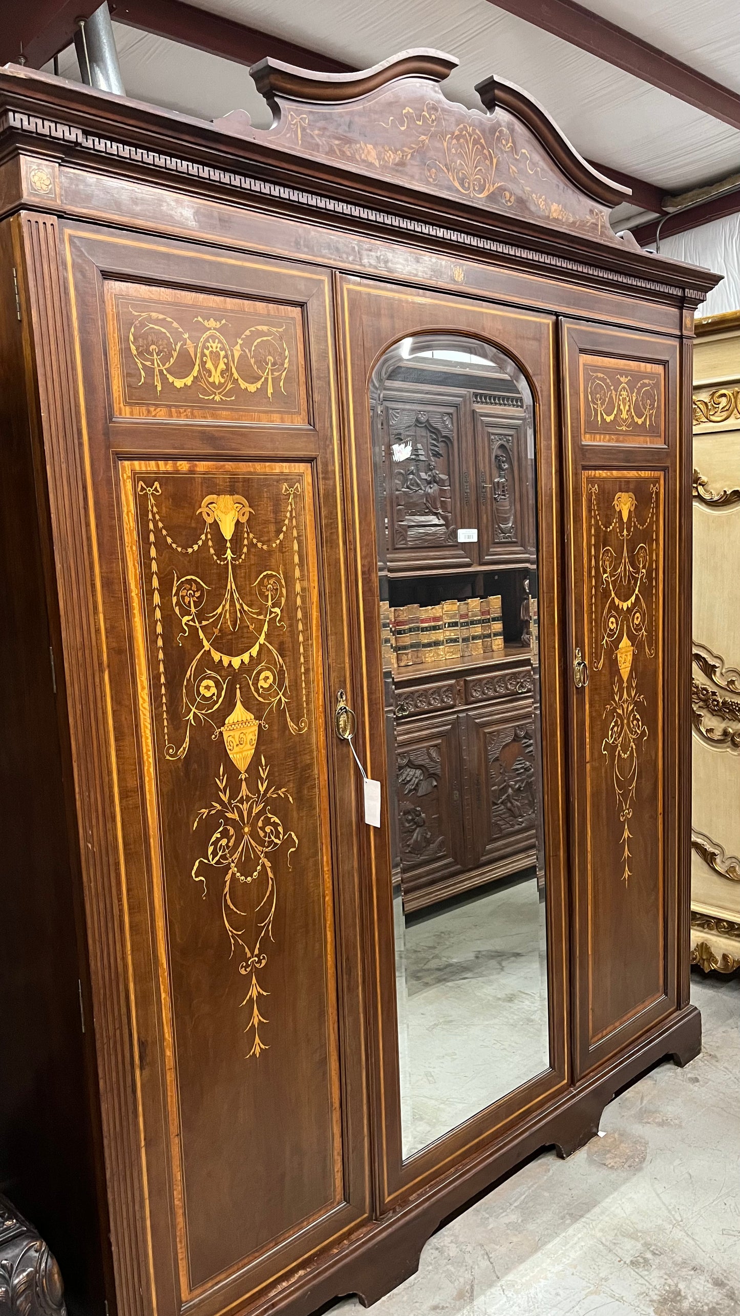 Italian Armoire 75x22x95h