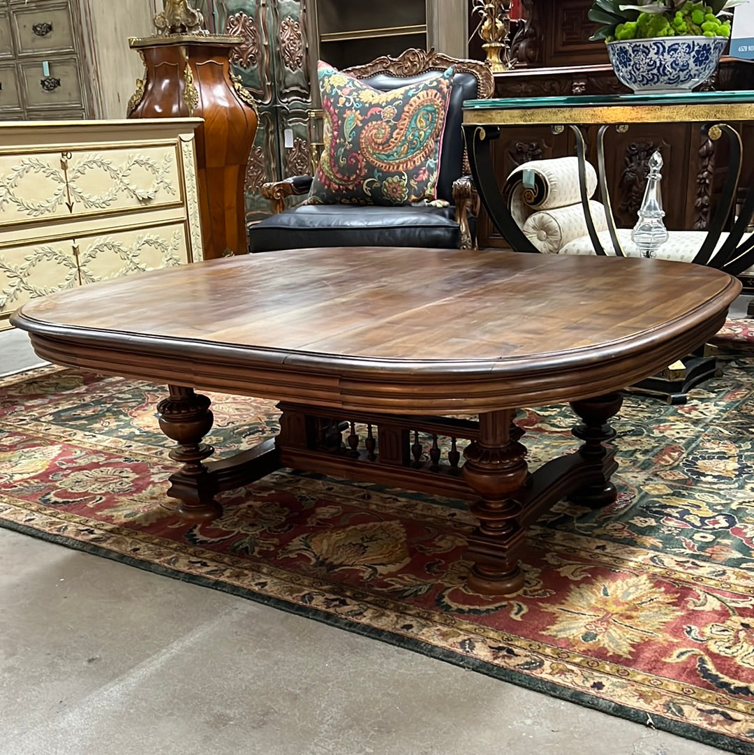 Ant. Coffee Table 56x51x22h