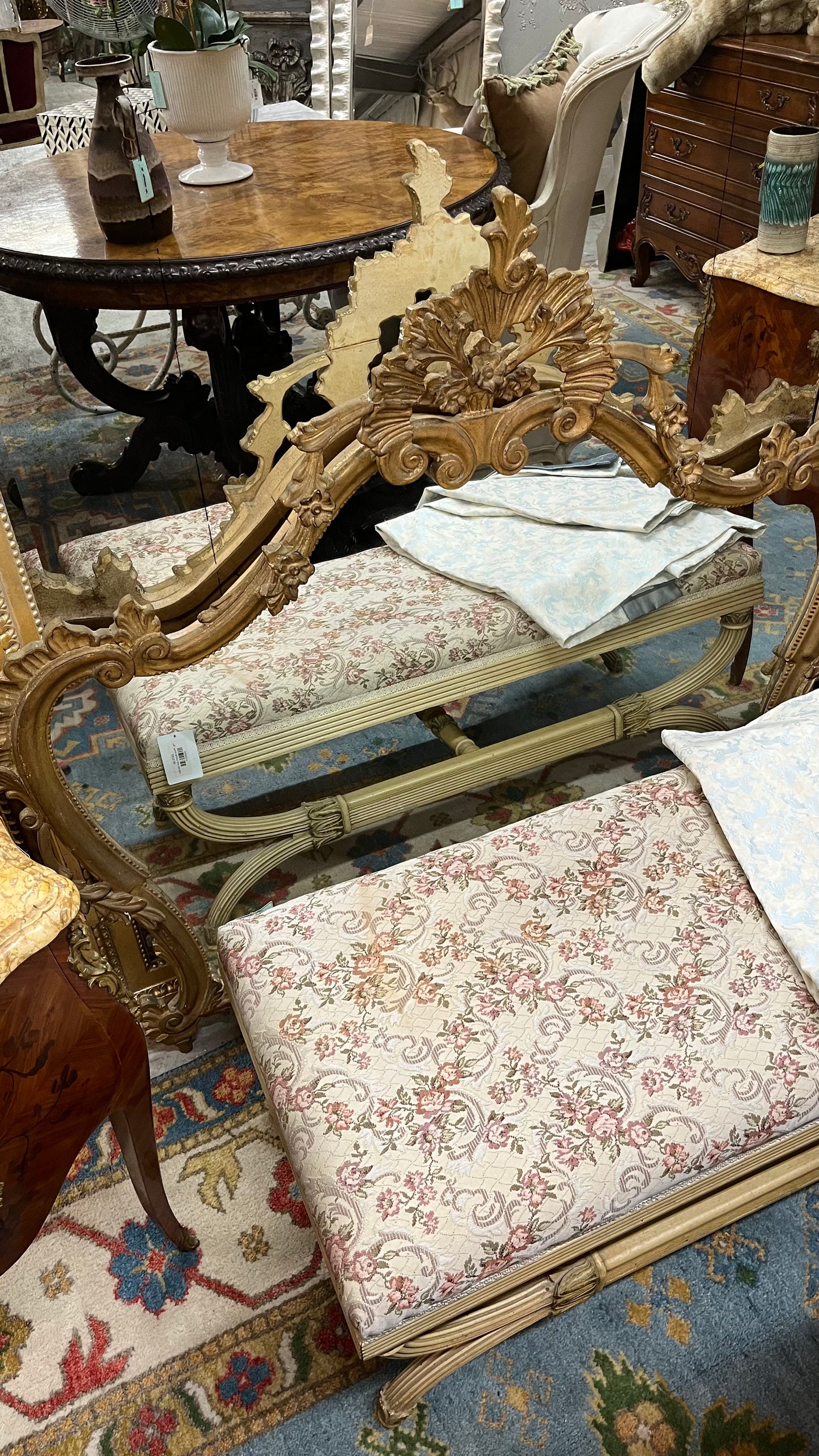 Ant. Wide Mirror 50x43h