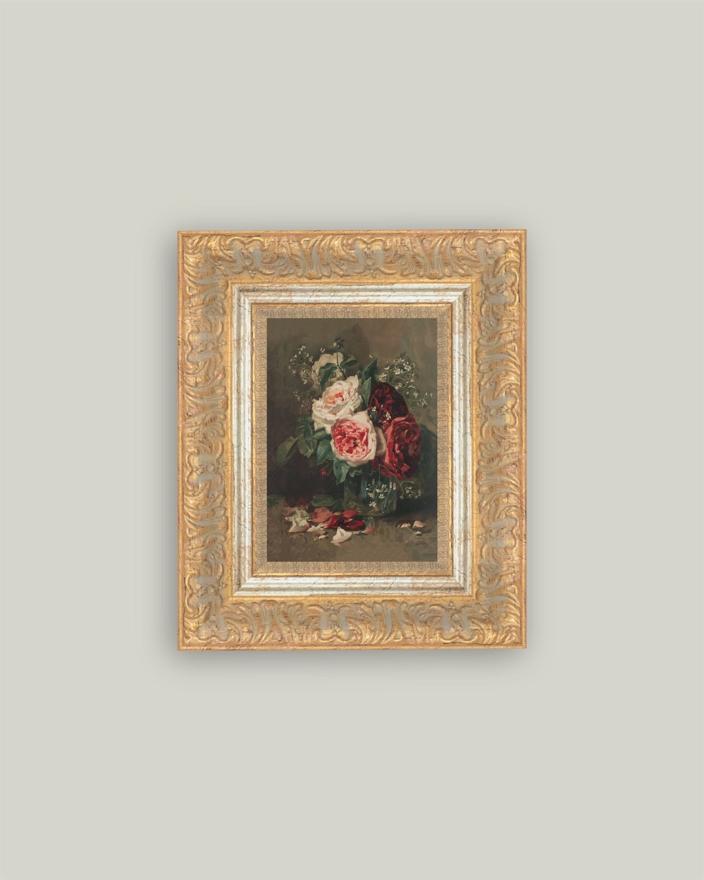 Fallen Petals: 7X9