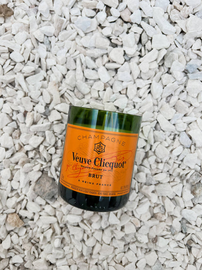 Recycled Veuve Novelty Candle: Small