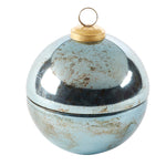 Mercury Glass Ornament Candle
