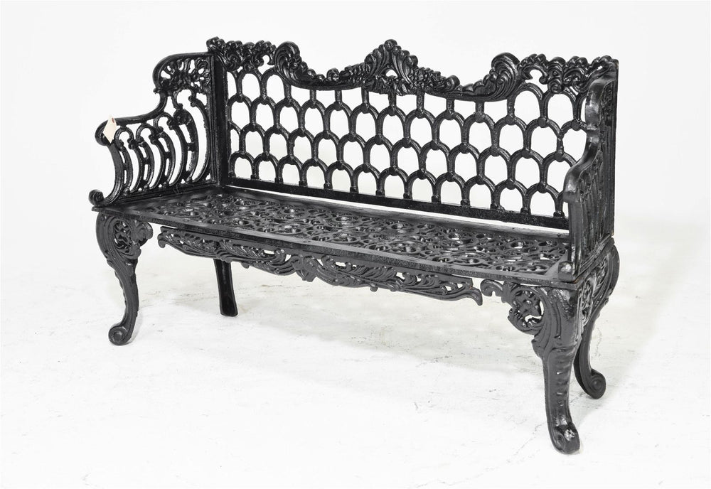 French Style Cast Iron Benches