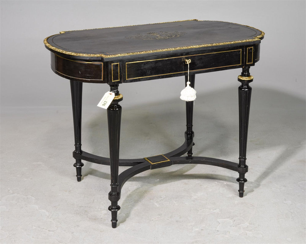 Louis XVI Gilt Table 23x39.5x23.5h