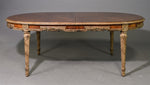 Italian Style Carved Dining Table 49x124x30h