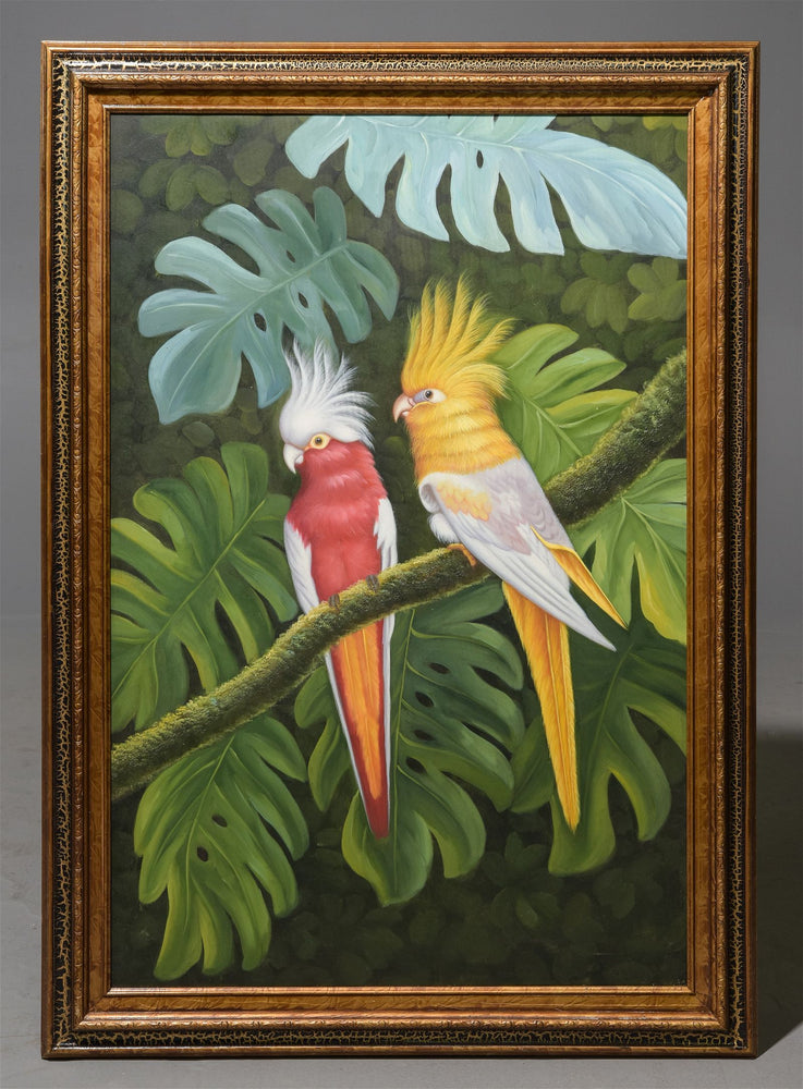 Tropical Bird Giclee 41.5x29.5"