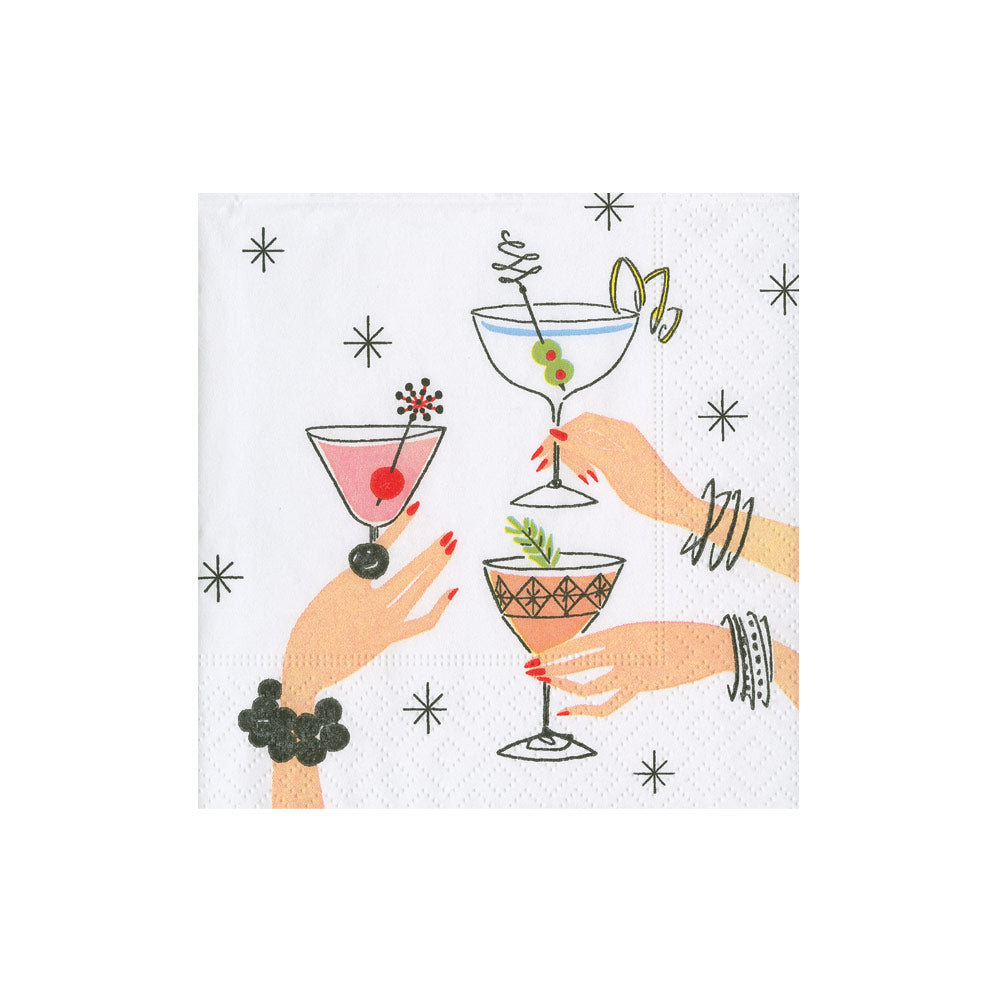 Aperitivo Cocktail Napkins 5x5"