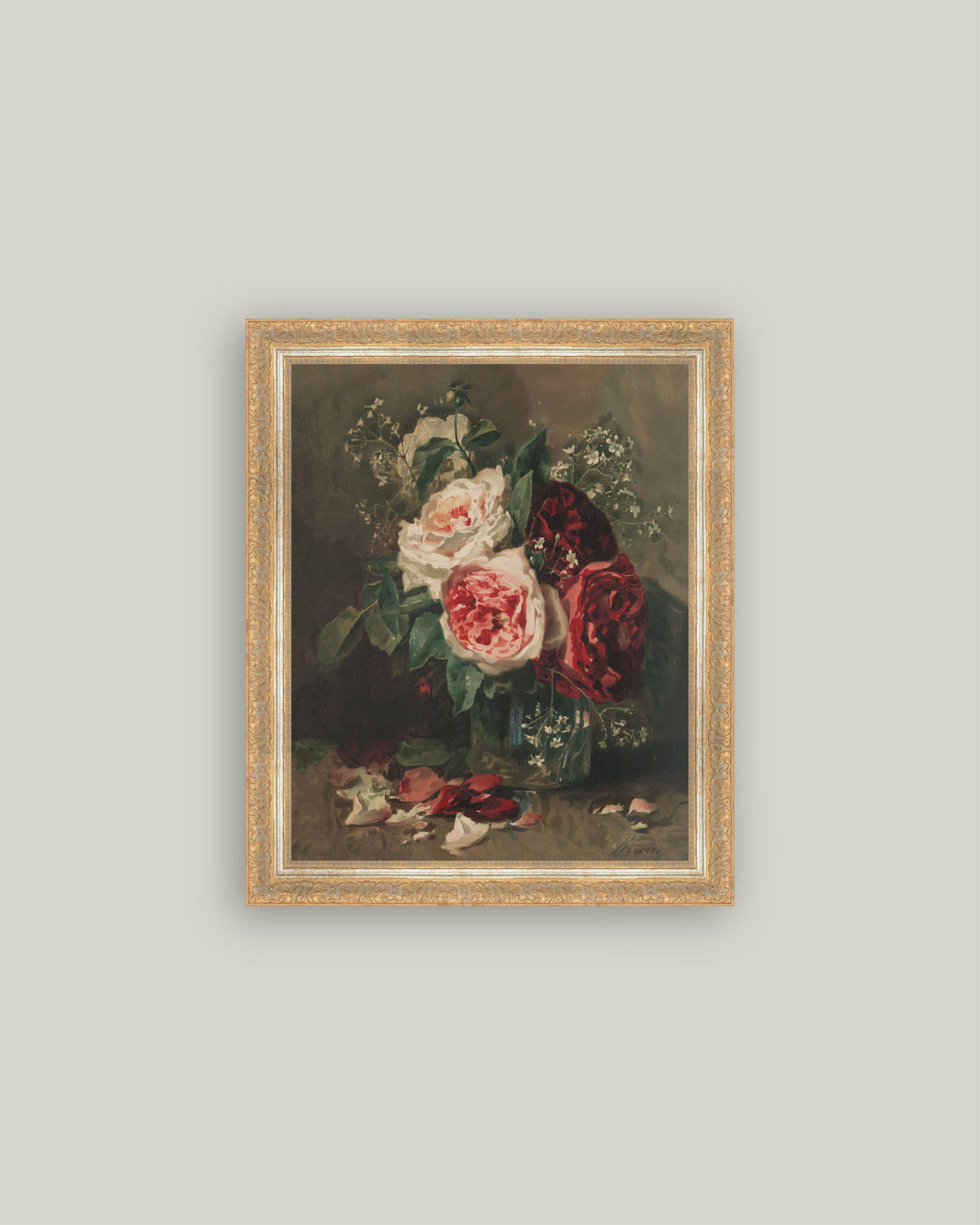 Fallen Petals: 7X9
