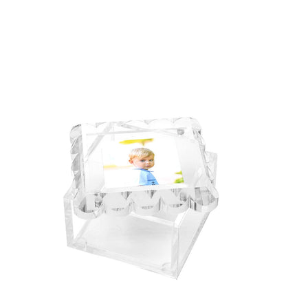 SQUARE SCALLOP PHOTO BOX