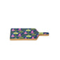 Garden Party Enameled Rectangular Charcuterie Board 6x10: Navy & Lime