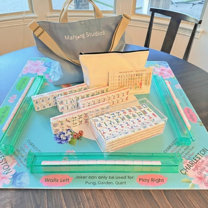 Mahjong Studios – Rose Dragon American Mahjong Bundle Tile Set (166 Tiles): Tiles +Dice & Instructions Only
