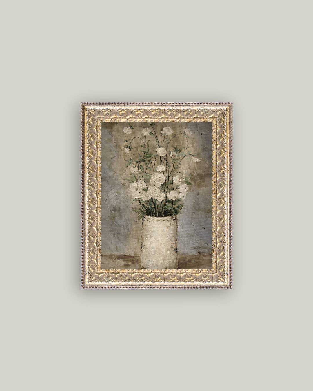 Long Stem Roses Framed Art: 5x7