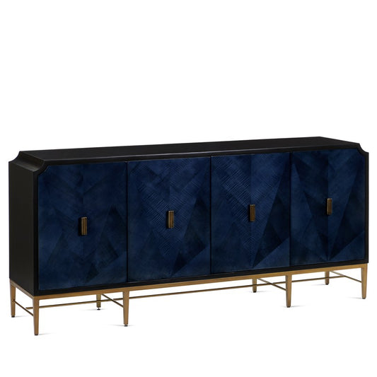 Kallista Blue Credenza 80x19x36.5h