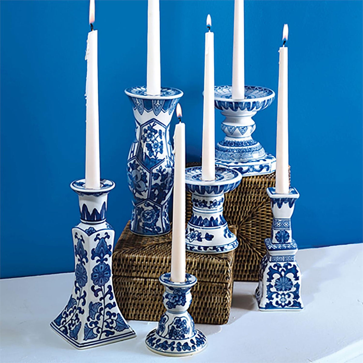 Canton Collection Candleholder Set of 6