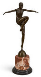 BRONZE DANCER STATUE