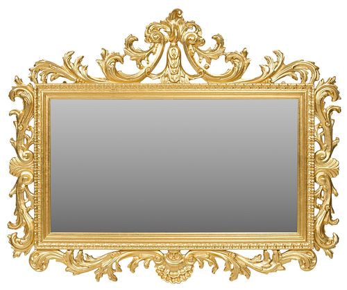 Gold Water Gilt Framed Mirror