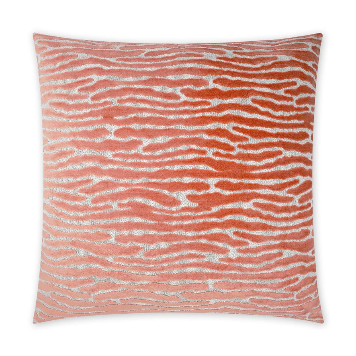Marcel Melon 24X24 Pillow-Down Filled