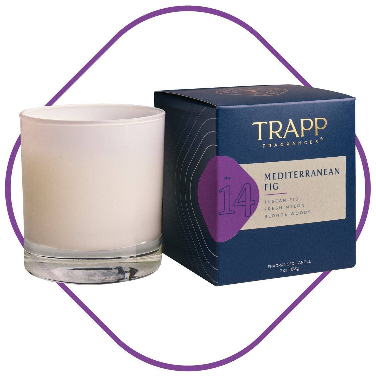 No. 14 Mediterranean Fig 7 oz. Candle in Signature Box