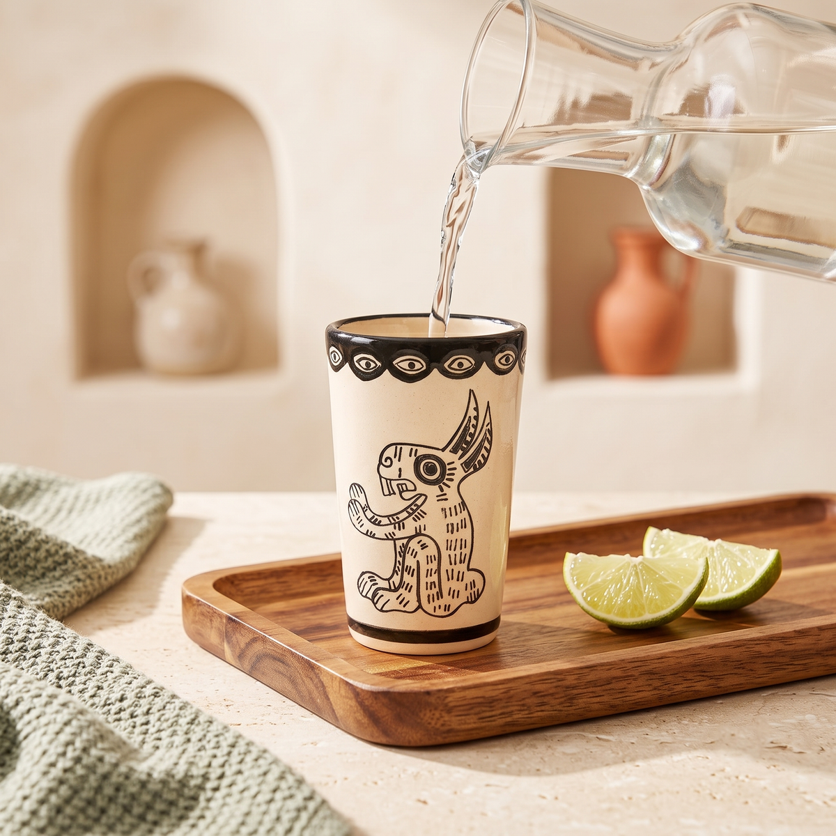 Shot Glass - Rabbit - Hand Made in Mexico