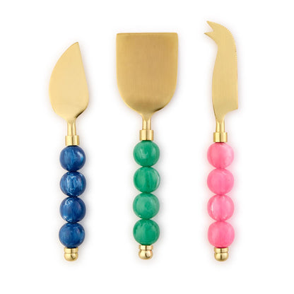 Color Pop Cheese Knives Set of 3 in Gift Box