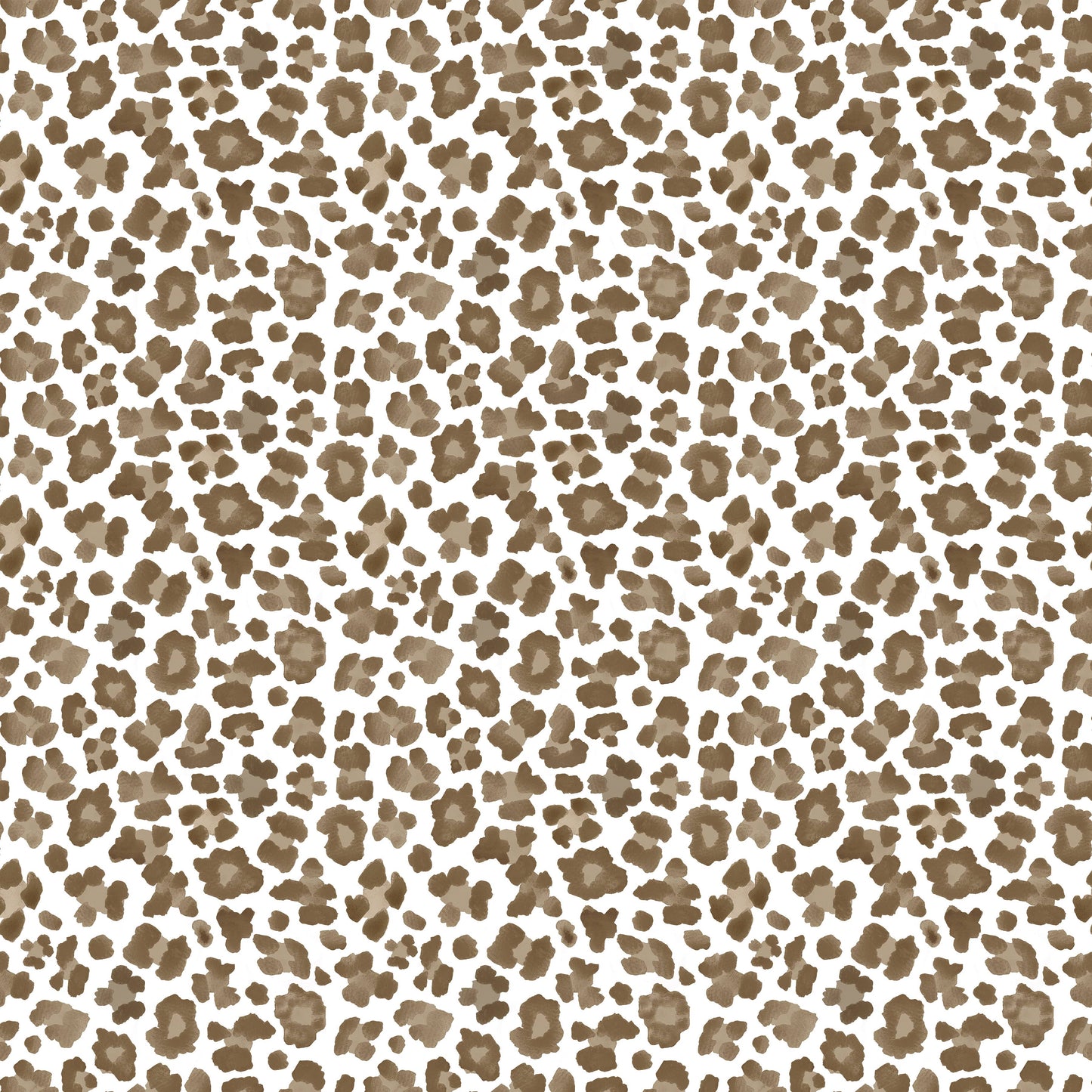 Cream Leopard Enameled Tori Trinket Tray - Cream & Brown