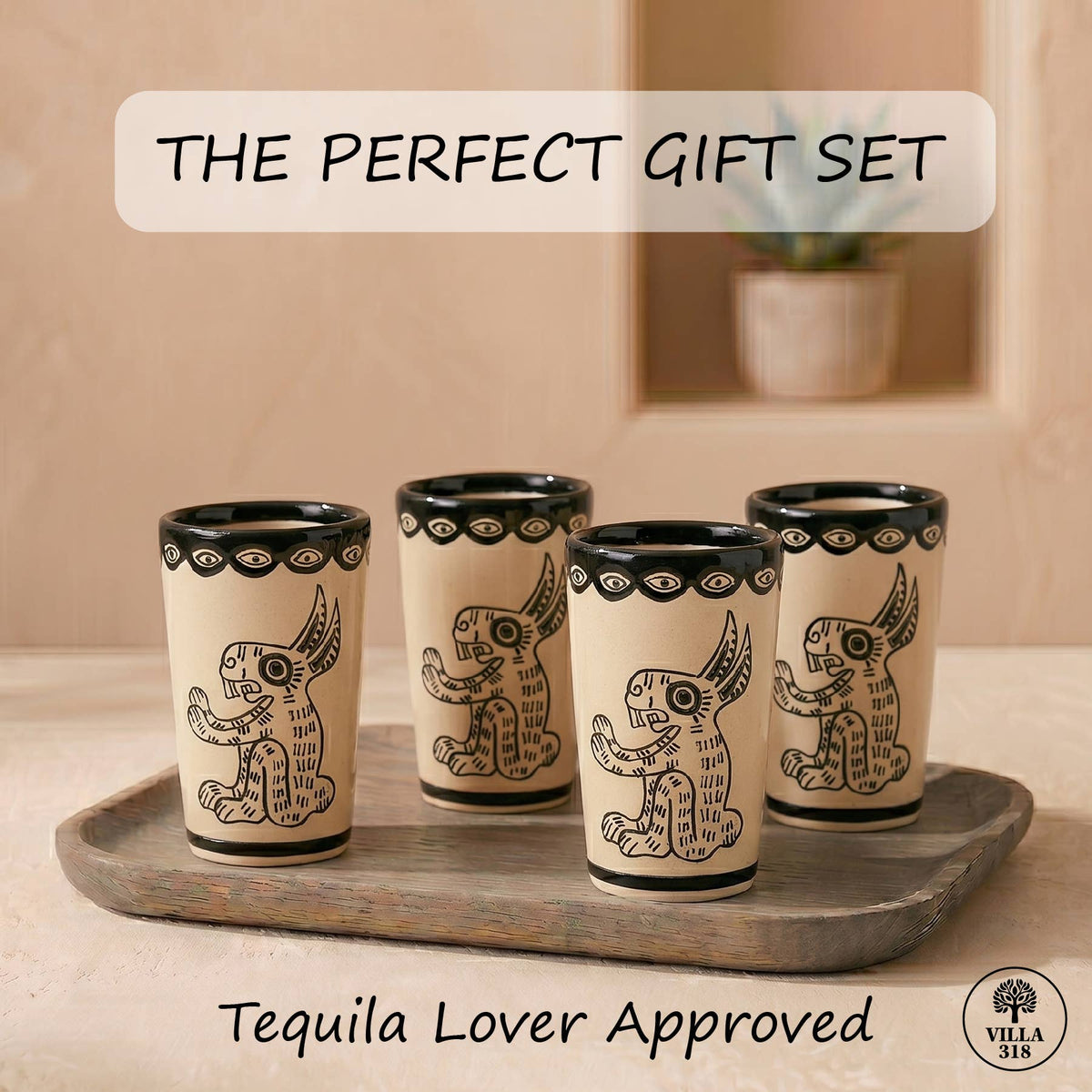 Shot Glass - Rabbit - Hand Made in Mexico