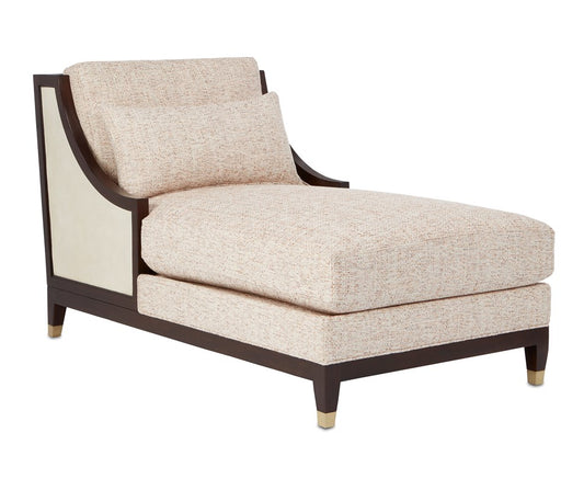 Evie Chaise Lounge 34h x 32w x 61d