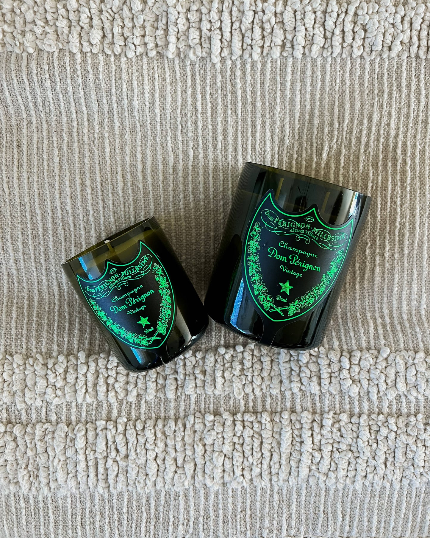 Recycled Dom Luminous Candle: Amber/Sandalwood/Leather