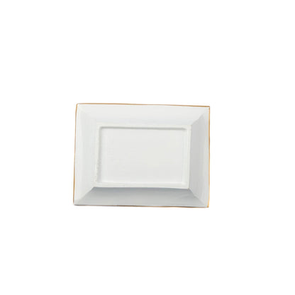 Garden Party Enameled Landry Tray: Navy & Lime