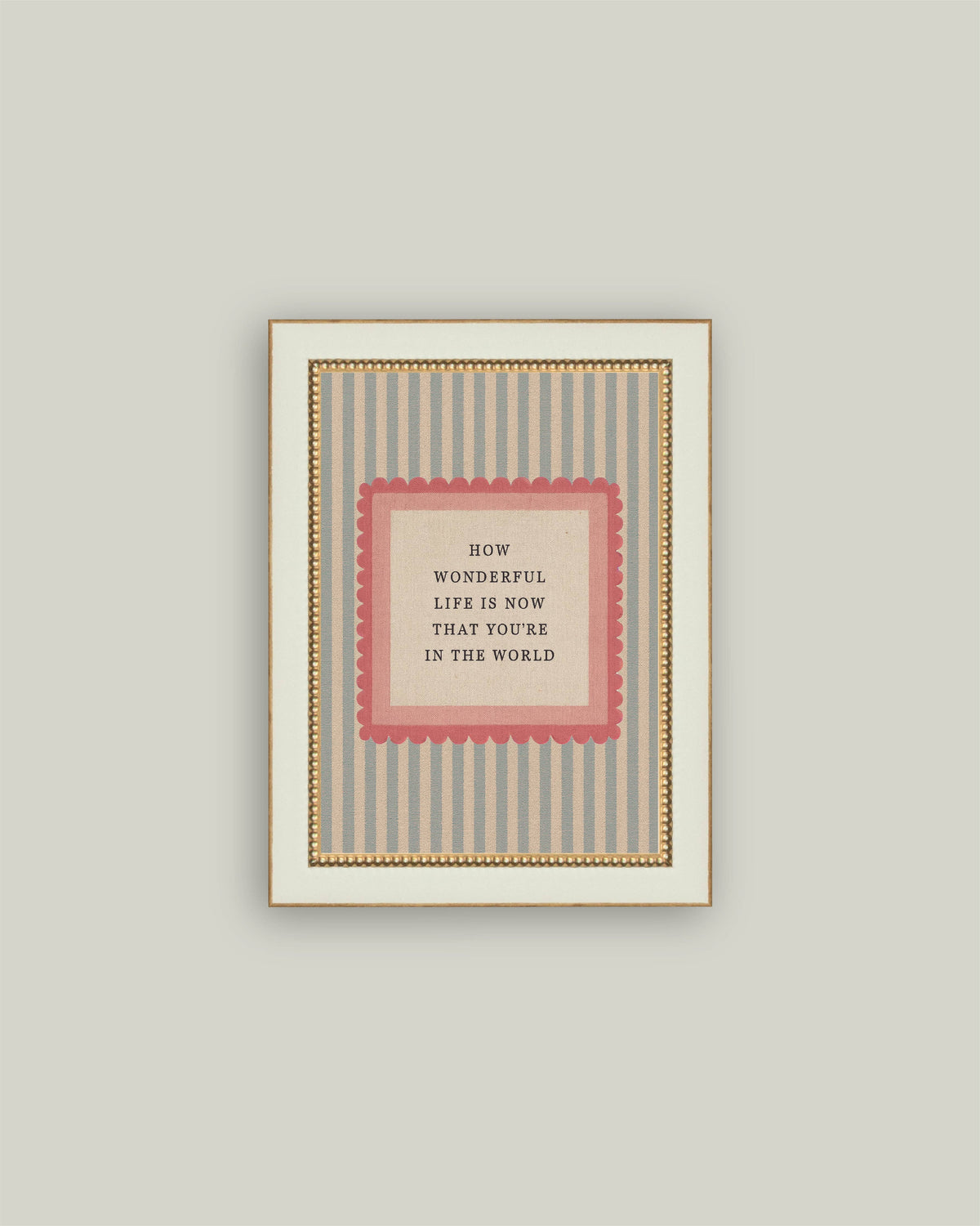How Wonderful Life is: 4X6