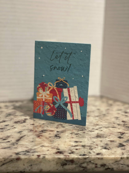 Plantable Christmas Cards