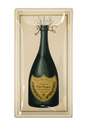 Dom Pérignon Brut Champagne Glass Decoupage Tray: 4"x 9"