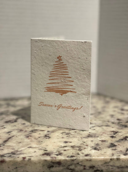 Plantable Christmas Cards