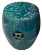 Green Garden Stool c.1800 13.5x16.5h
