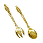 Encanto Nutcracker Salad Servers Gold