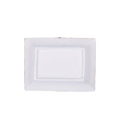 Ribbons of Hope Enameled Landry Tray - Blue: Blue