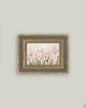 Pink Tulips Framed Art: 7x5