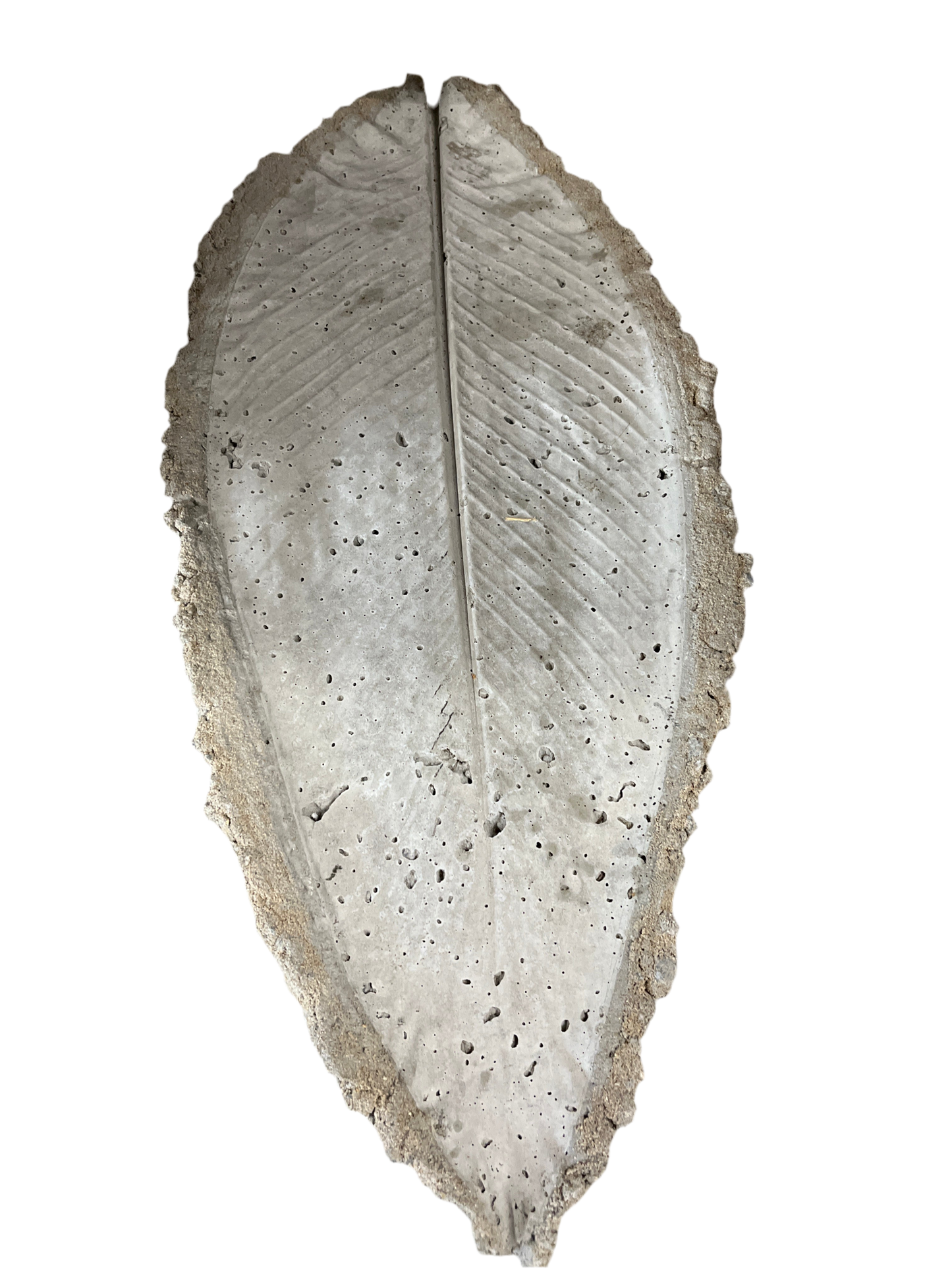 LARGE CONCRETE LEAF