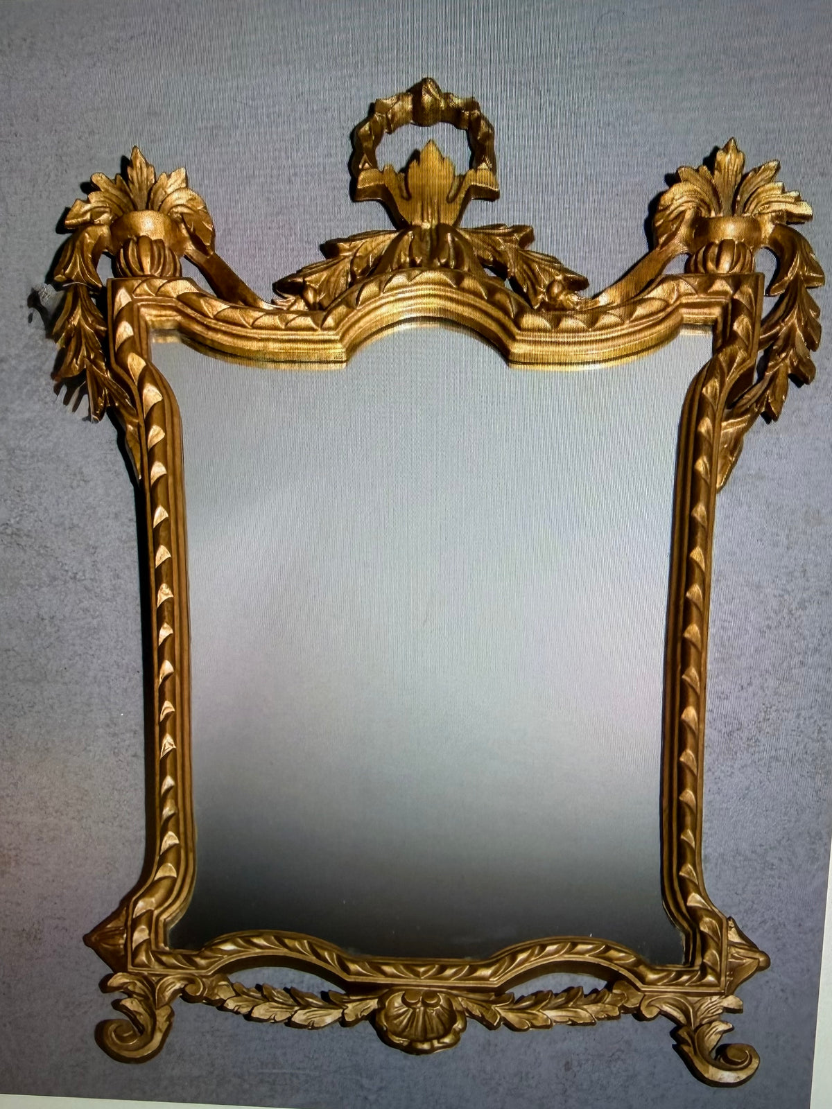 Sm French Gold Mirror 18x28.5"