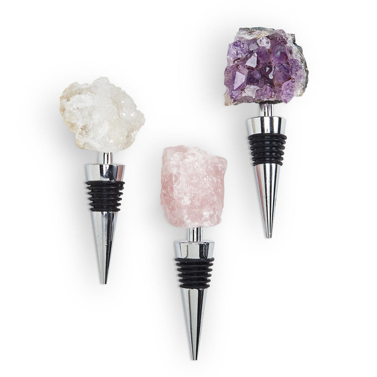 Stones Bottle Stopper, Assorted 3 Colors