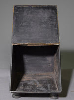 Danish Brass Floral Coal Box 15.5”h
