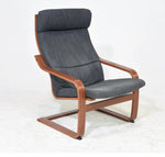 MCM Cantilever Lounge Chair 27x34x40h