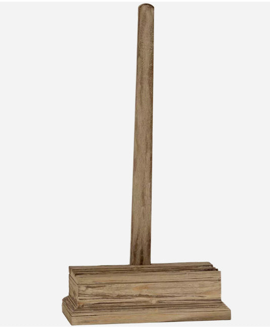 Distressed Wood Easel 12x6x21h