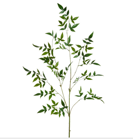53” Green Leaf Branch