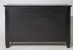 Hollywood Style Black and Gold Console 60x18x39h